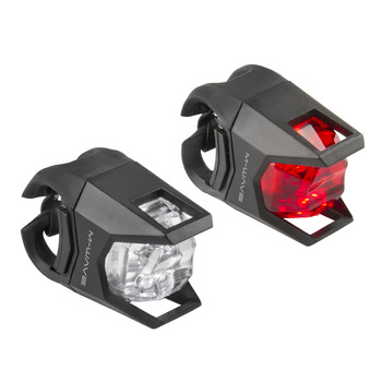 m-wave svetilka hunter set sprednja + zadnja