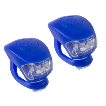 m-wave set luci cobra iv sz led z baterijami modra