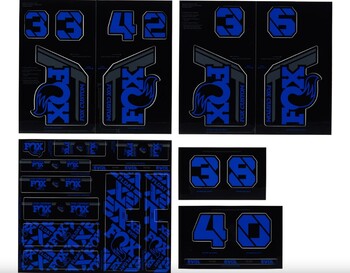 fox 803-01-738 set nalepk heritage blue