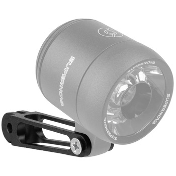 m-wave podaljsek nosilca luci in opreme alu crn