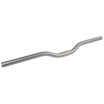 m-wave krmilo touring 254 600mm 30mm rise srebrn