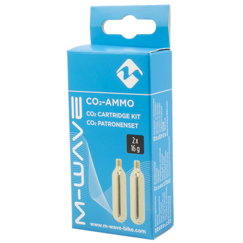 m-wave co2 kartusa 2x 16g z navojem