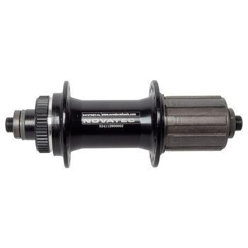 novatec pesto zadnje disk 6l 135mm 32 naper crna