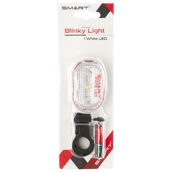 smart luc sprednja battery led bela 15lum clip on