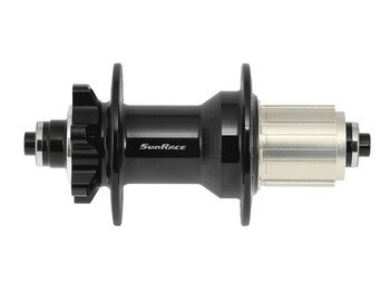 sunrace pesto zadnje hbmx80 135x10mm 32l crna