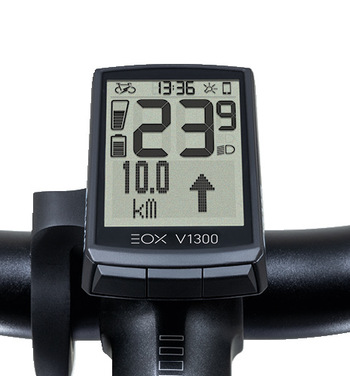 sigma prikazovalnik eox v1300 z nosilcem