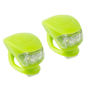 m-wave set luci cobra iv sz led z baterijami zelena