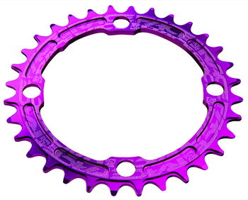 raceface veriznik narrow wide 104x32 vijolicen 10-12s