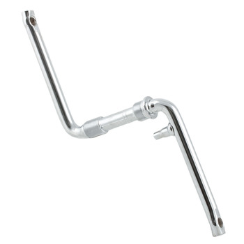 gonilka set bmx 152 mm navoj 78 x 24 tpi srebrna