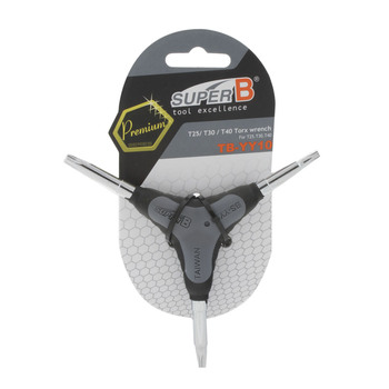 super b kljuc tristranski torx t25t30t40