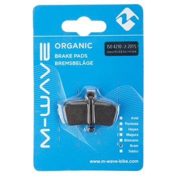 m-wave zavorne ploscice s3 organic xo trailguide