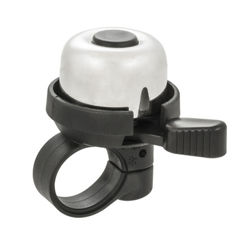 m-wave zvoncek bella ding-dong 33 mm srebrn