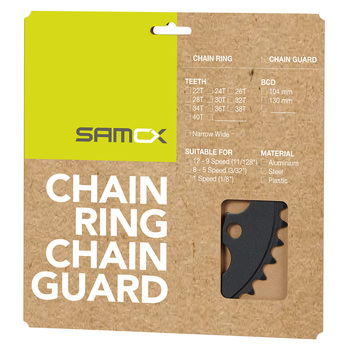 samox veriznik 38z bcd 104mm nw alu e-bike am