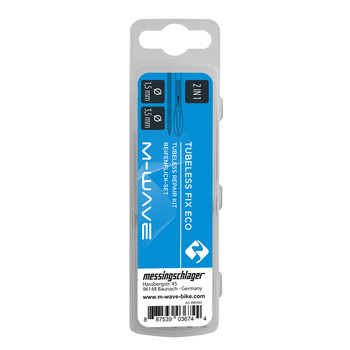 m-wave set za krpanje tubeless plascev fix eco