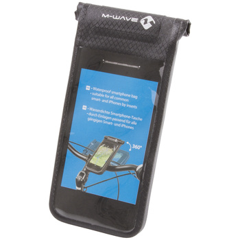 m-wave torbica za telefon clip on za krmilo crna